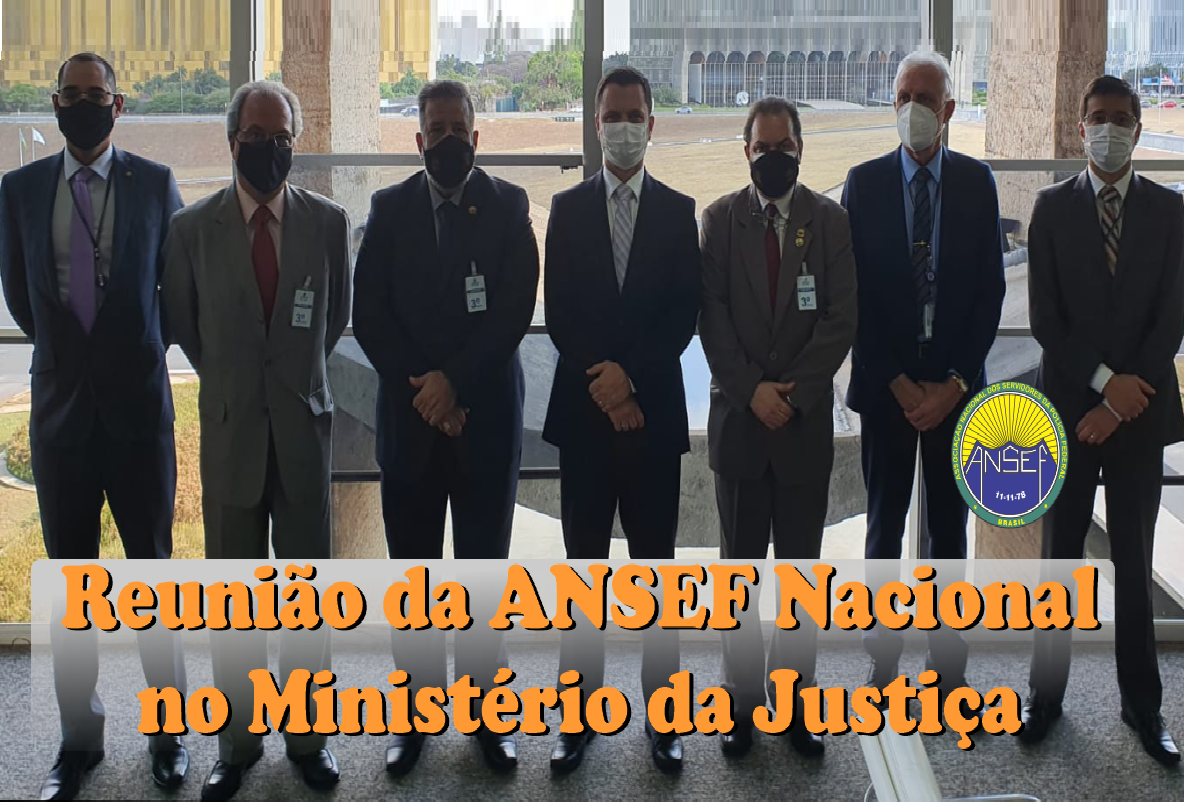 Imagem da notícia Reunião de pautas no Ministério de Justiça conta com presença da ANSEF Nacional