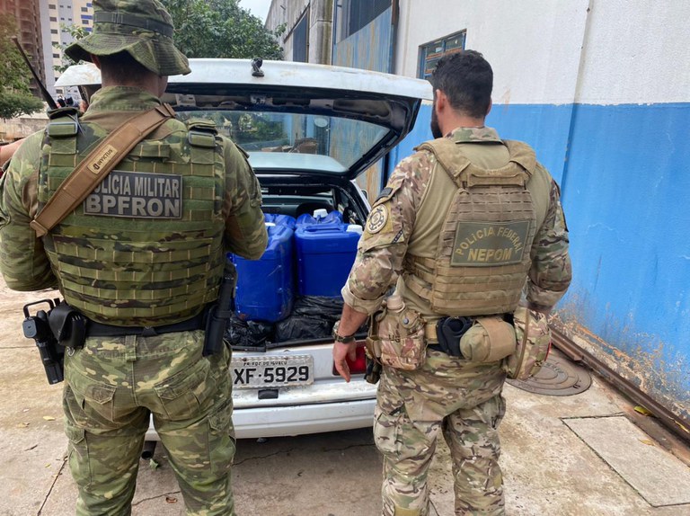 Imagem da notícia Em ação integrada, Polícia Federal apreende agrotóxicos contrabandeados
