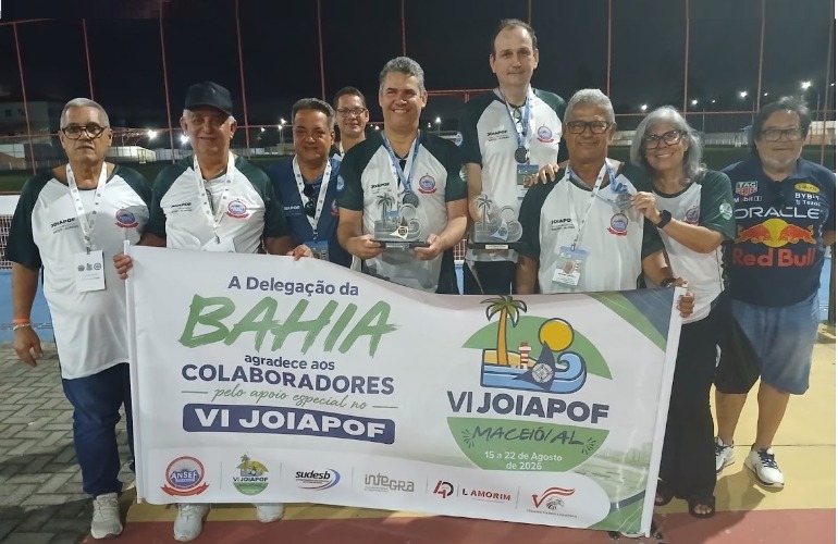 Imagem da notícia Delegação Bahia conquista suas três primeiras medalhas no VI JOIAPOF